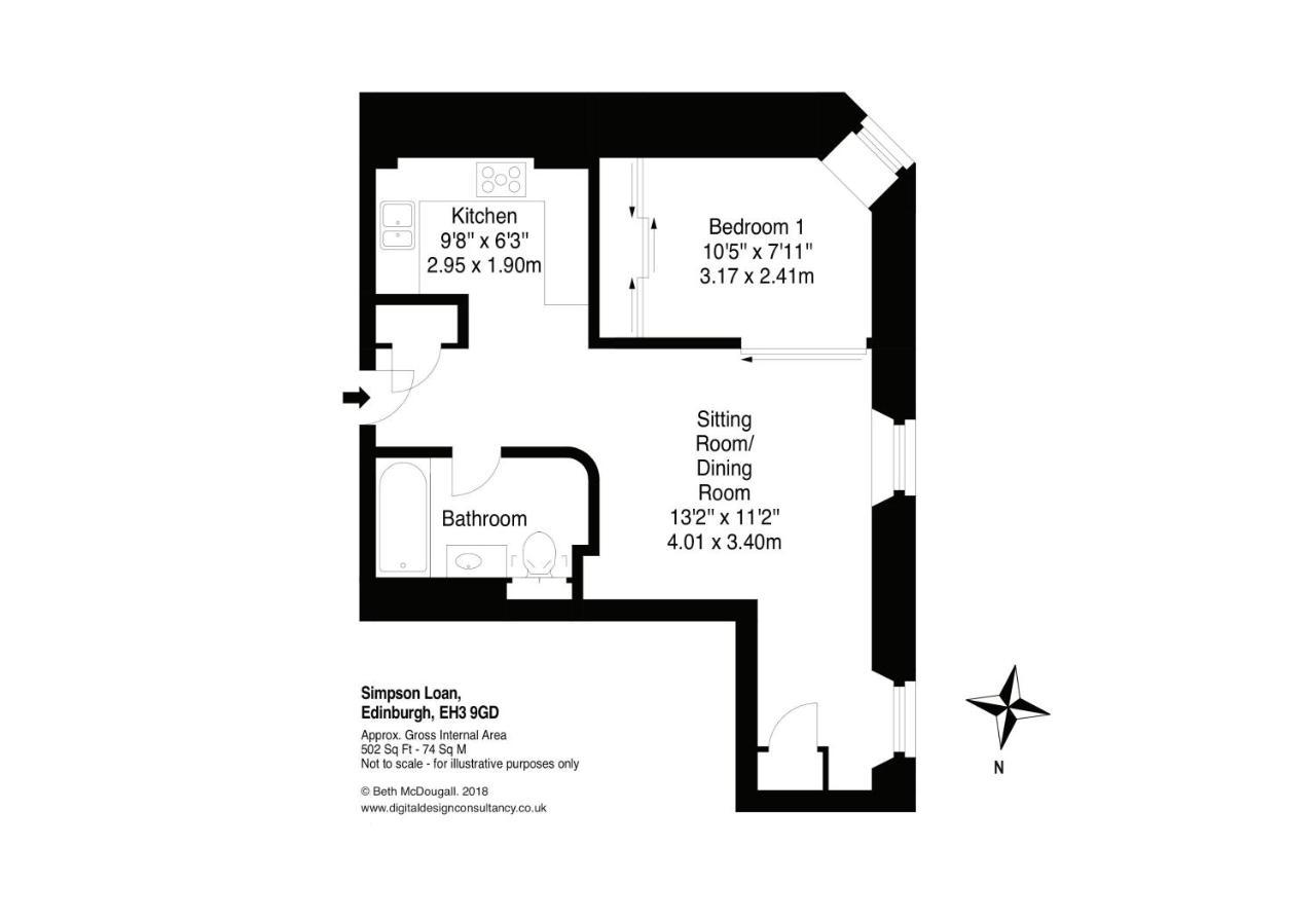 The Quartermile Meadows View Residence Эдинбург Экстерьер фото